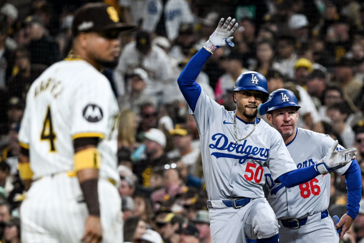 ¡Dominio total! Dodgers blanquean a Padres y obligan al quinto y